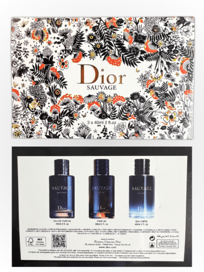 Sauvage Set – 3 × 40ML