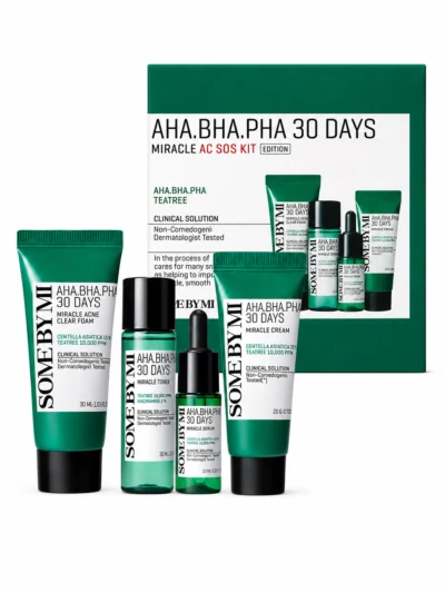 SOME BY MI AHA·BHA·PHA 30 Days Miracle AC SOS Kit – 4 Pieces
