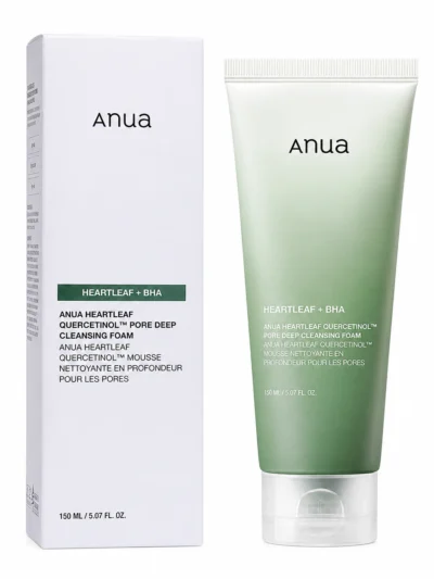 ANUA Heartleaf Quercetinol Pore Deep Cleansing Foam – 150ml