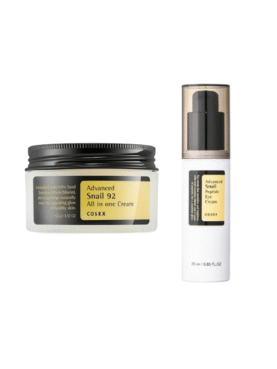 COSRX Advanced Snail Repair Duo – All-In-One Cream & Peptide Eye Cream