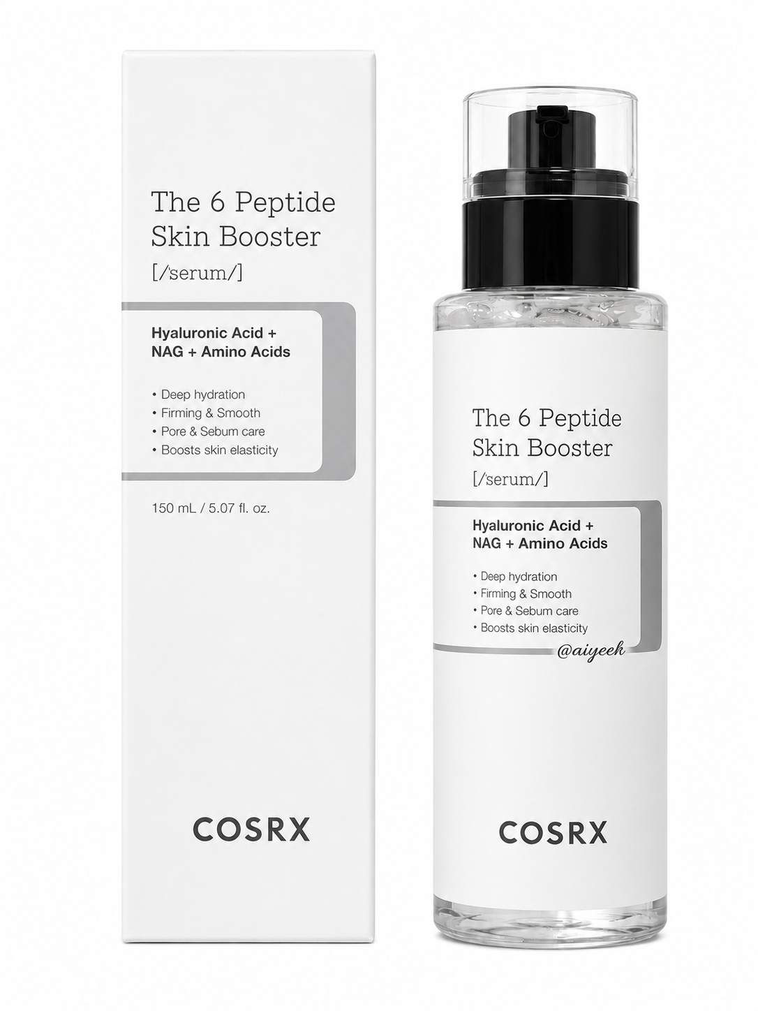 COSRX The 6 Peptide Skin Booster Serum – 150ml
