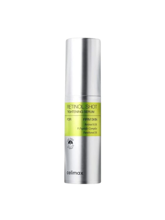 Celimax Retinol Shot Tightening Serum (Retinol 0.1% + 9 Peptide Complex + Panthenol 1%)