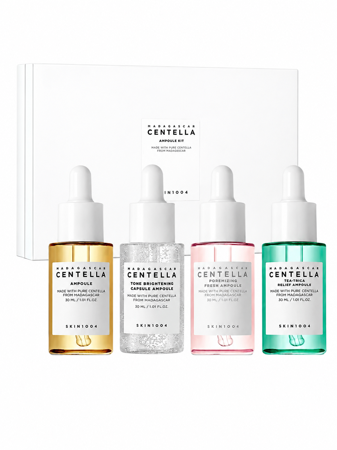 SKIN1004 Centella Ampoule Kit – 4 Pieces