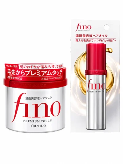 Fino Premium Touch Hair Mask & Hair Oil Bundle – 2 Pieces