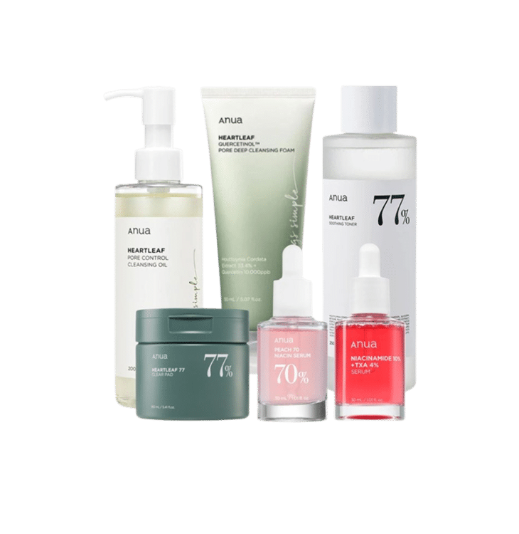 ANUA Heartleaf & Niacinamide Skincare Bundle - Image 2