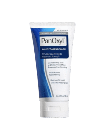 PanOxyl Acne Foaming Wash 10% Benzoyl Peroxide (156g)