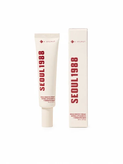 K-Secret SEOUL 1988 Eye Cream: Retinal Liposome 4% + Fermented Bean – 30ml