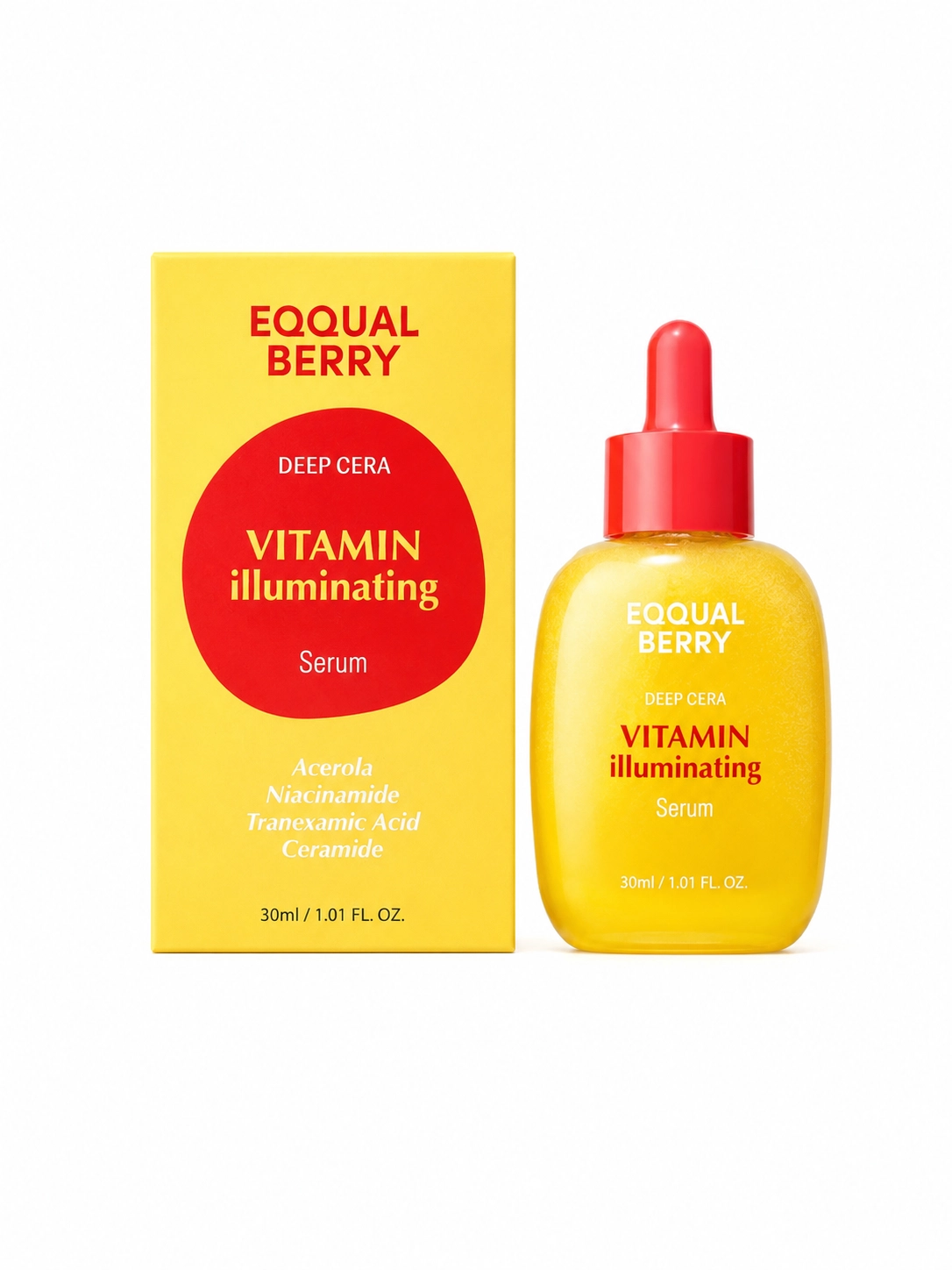 EQQUALBERRY Vitamin Illuminating Serum – 30ml