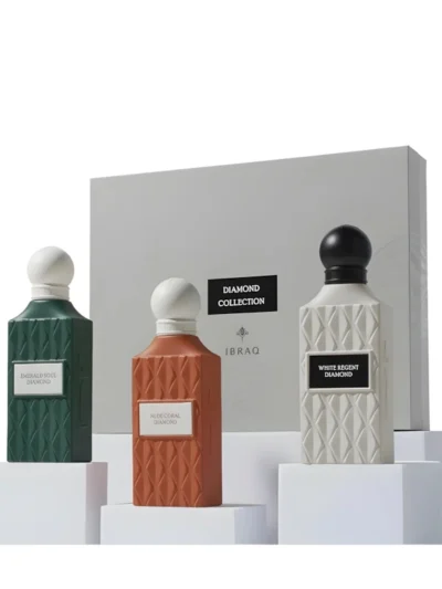 IBRAQ Diamond Grey Box 2 – 3×75ML | 100% Original