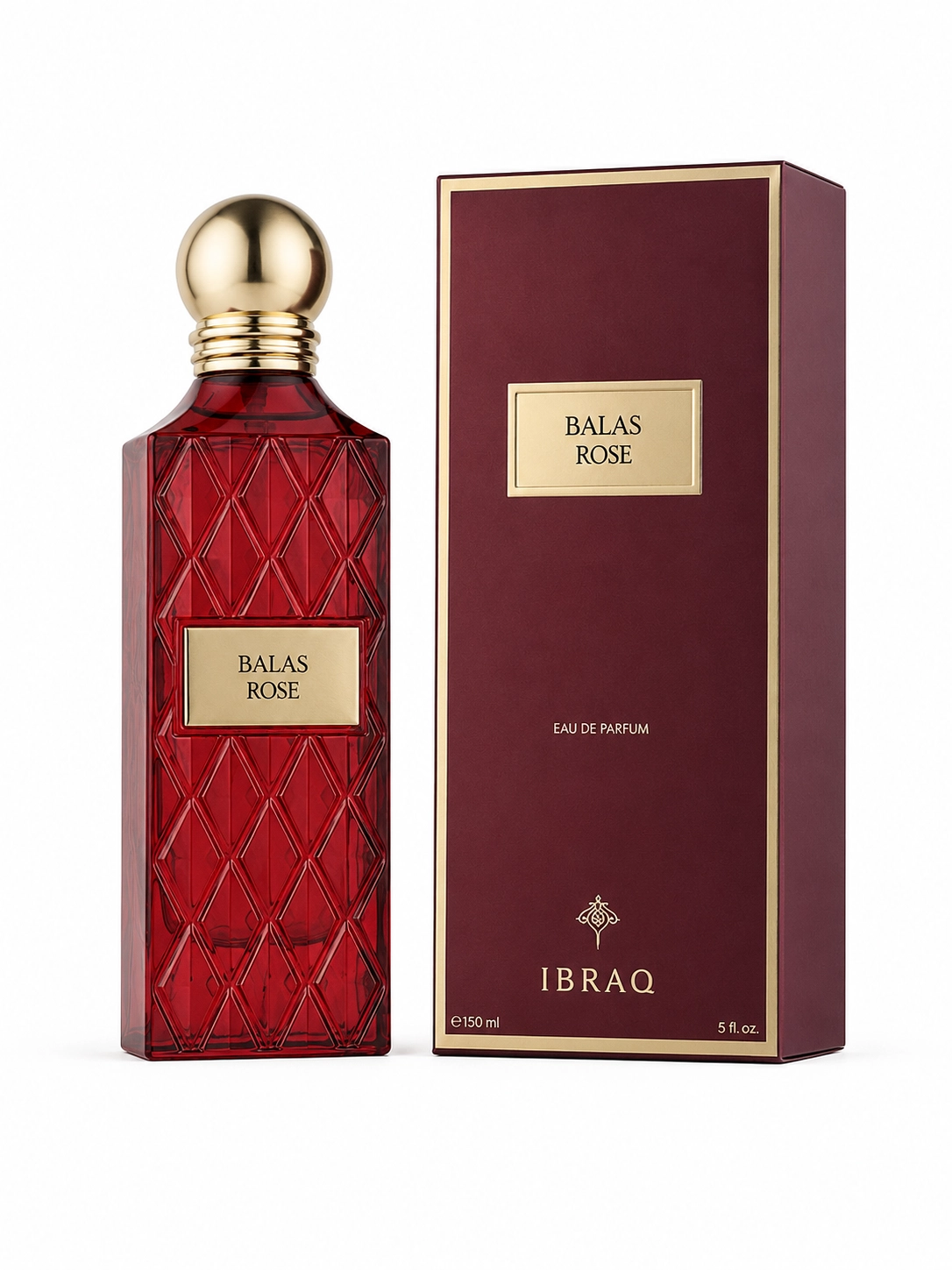 IBRAQ Balas Rose – 150ml | 100% Original