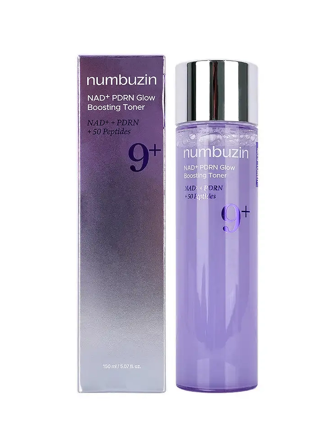 numbuzin No.9 NAD+ PDRN Glow Boosting Toner – 150ml