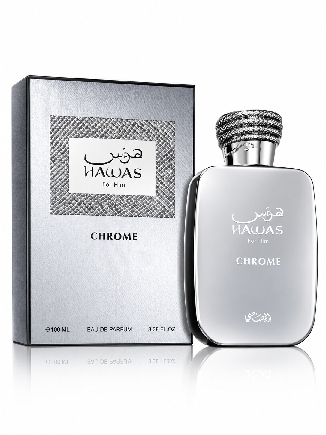 Rasasi Hawas Chrome – 100ml | 100% Original