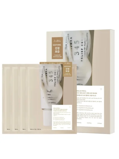 Dr. Althea 345 Relief Cream Mask – 4 Sheets × 25g