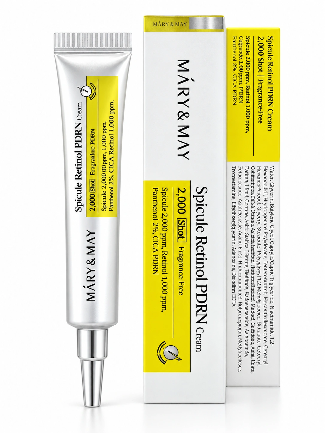 Mary & May Spicule Retinol PDRN Cream 2000 Shot – 15g