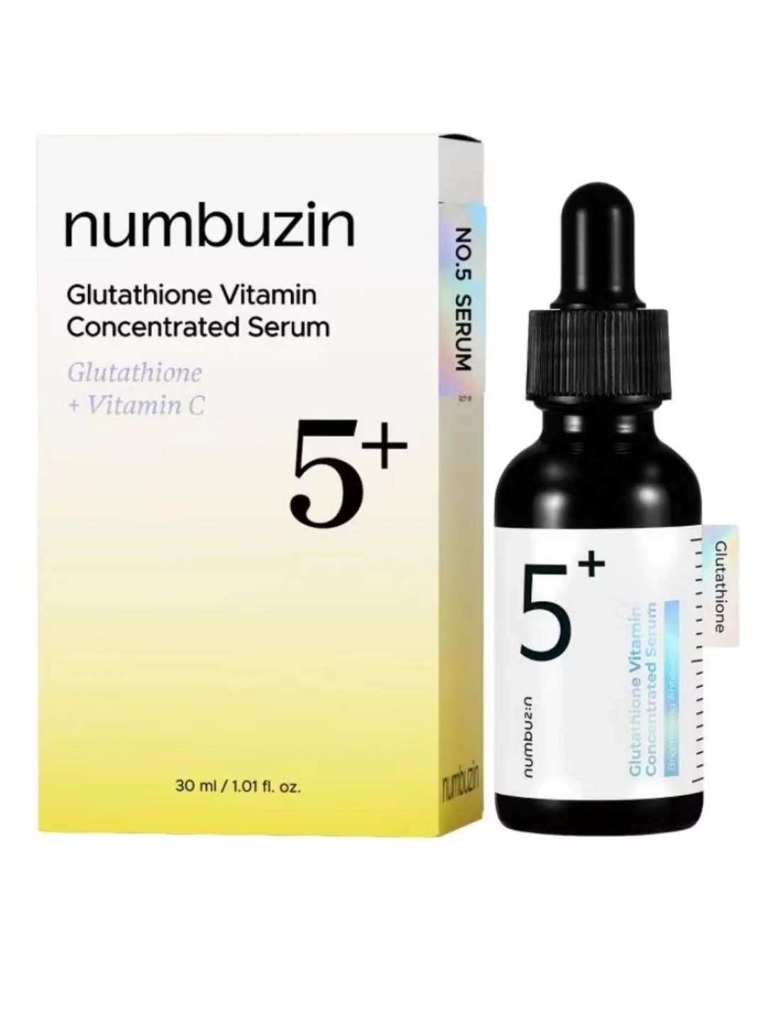 Numbuzin No.5+ Glutathione Vitamin Concentrated Serum – 30ml