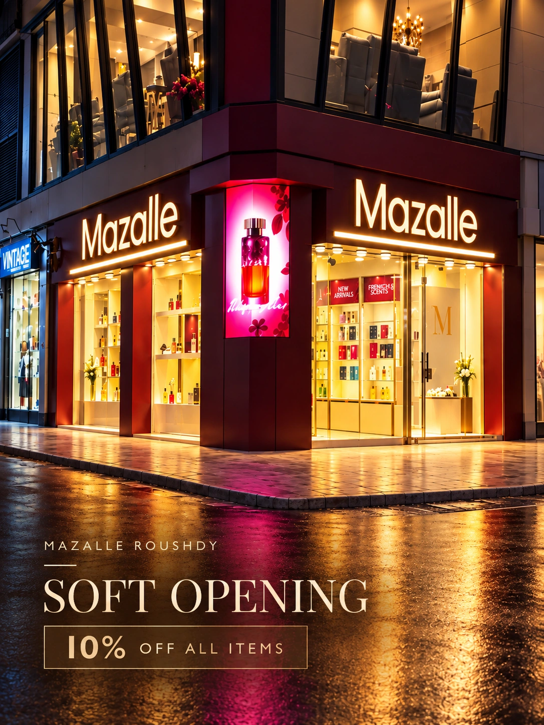 Mazalle Roushdy Boutique Soft Opening